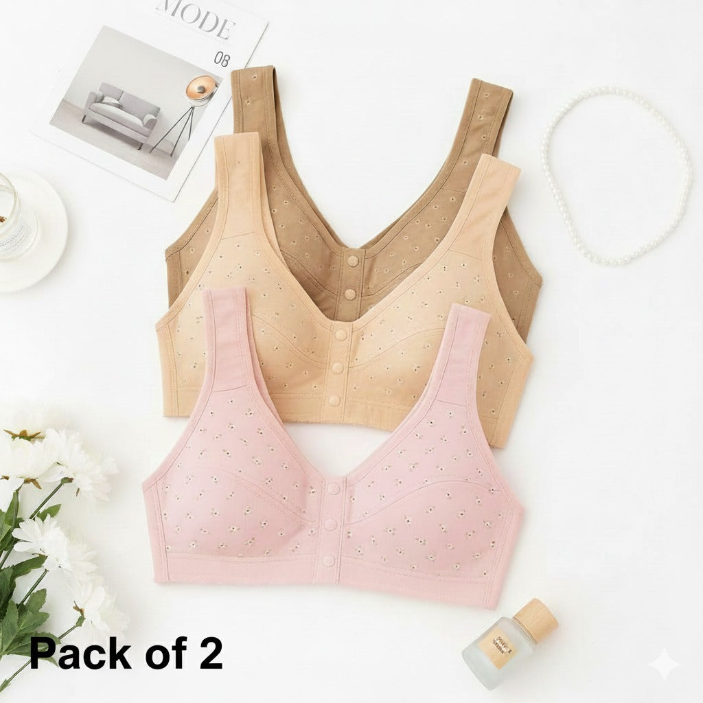 Zar e Khaas Breathable Soft Cotton Bra | Everyday Comfort & Support