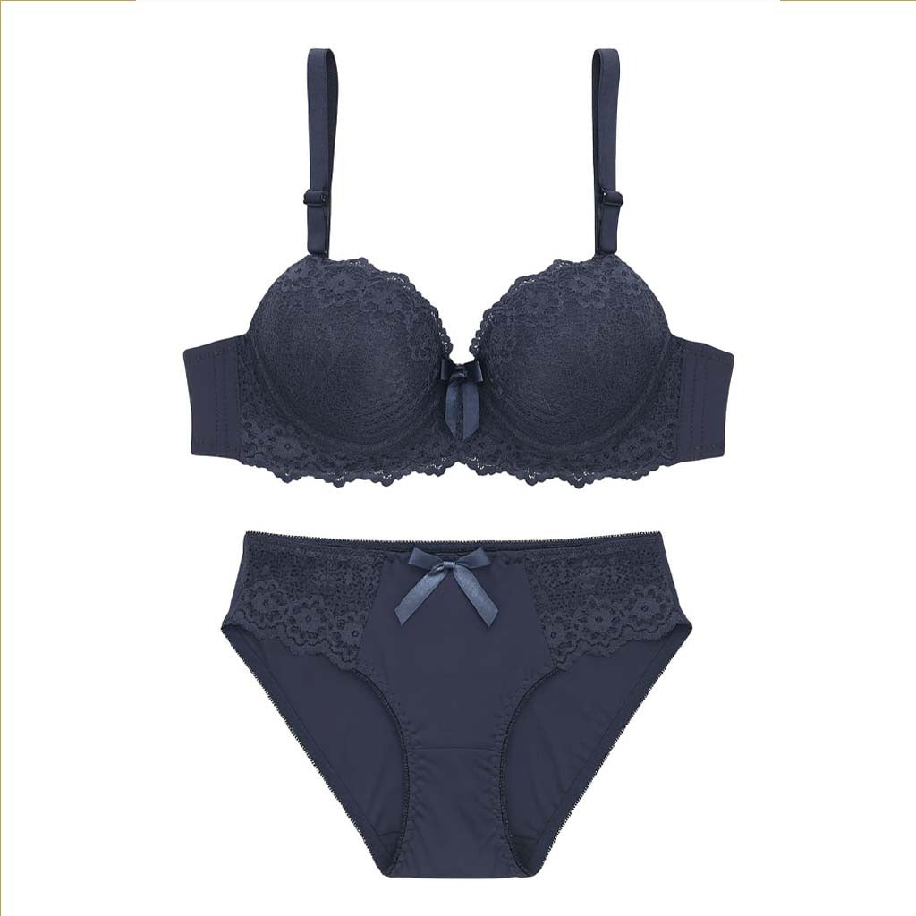 Zar e Khaas Women’s Lace Padded Bra & Panty Set | Elegant Comfort & Support