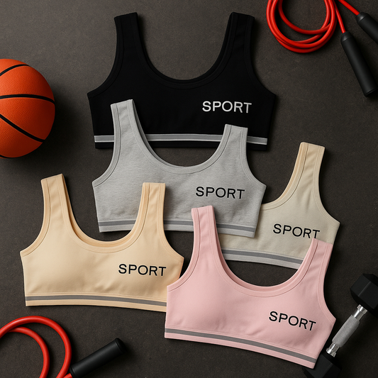 Zar e Khaas Women’s Seamless Sports Bra | Stretchable & Breathable Activewear